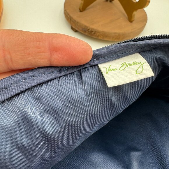 Vera Bradley Tablet Quilted Tablet Case w/Zipper 6” x 8.5” blue green turquoise - Picture 5 of 10